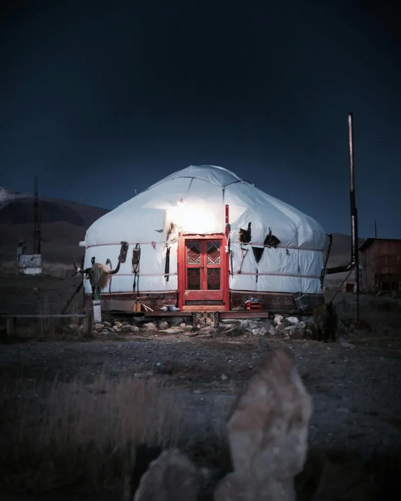 traditional yurts