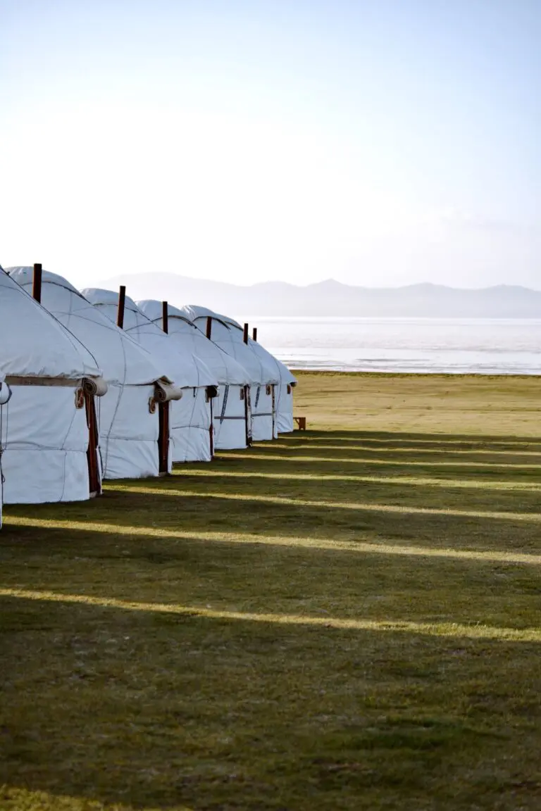 Yurt camp