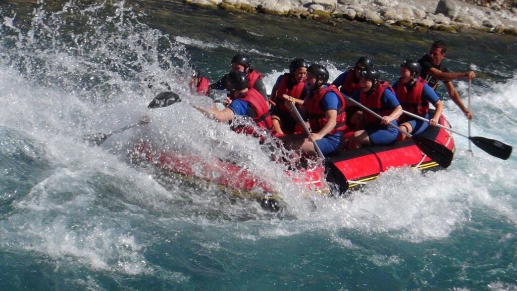 Raften op de Chuy rivier